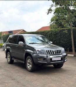 Rent a Toyota Prado in Rwanda for self-drive safaris, business trips, and family travel. Affordable rates, reliable 4x4 SUVs, and nationwide vehicle delivery.